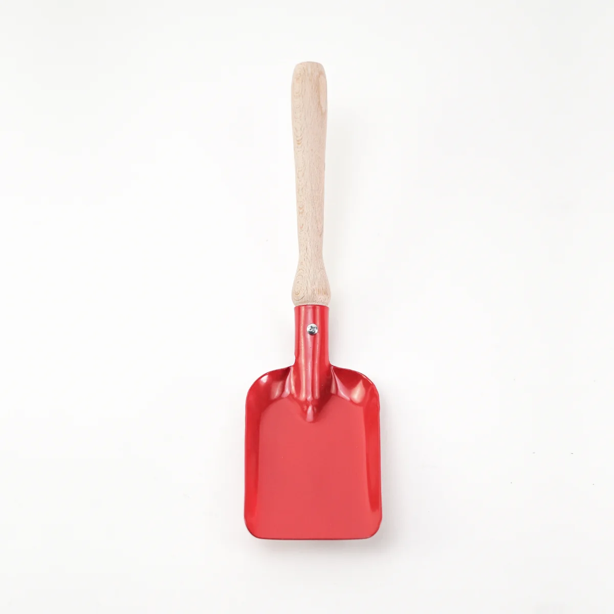 Gluckskafer Metal Hand Shovel - Square 25cm Red - Image 4