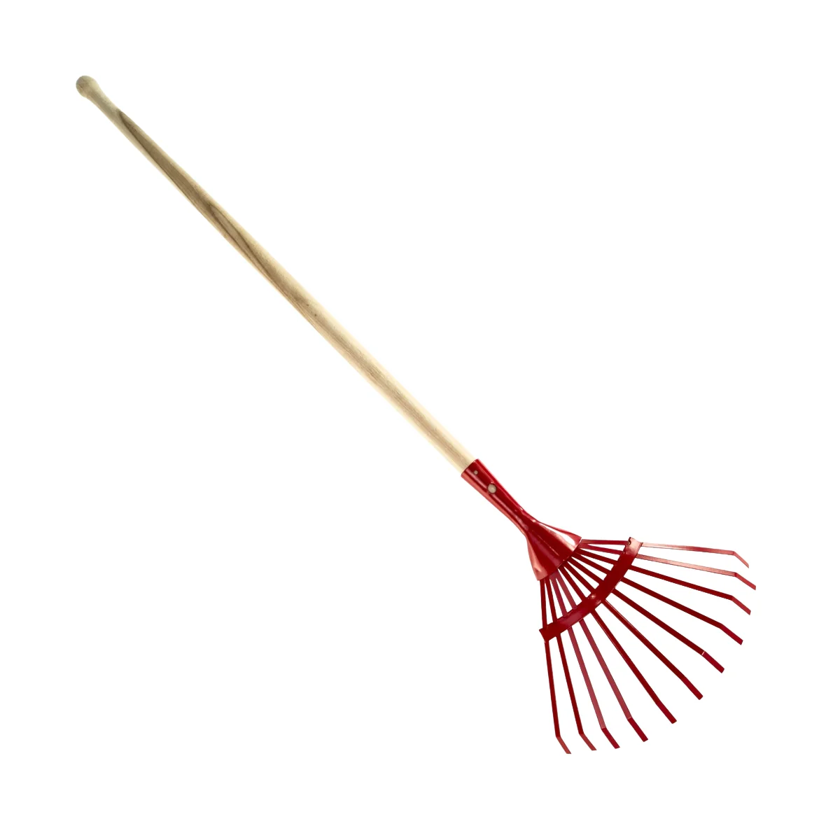 Gluckskafer Metal Leaf Rake 97cm - Red