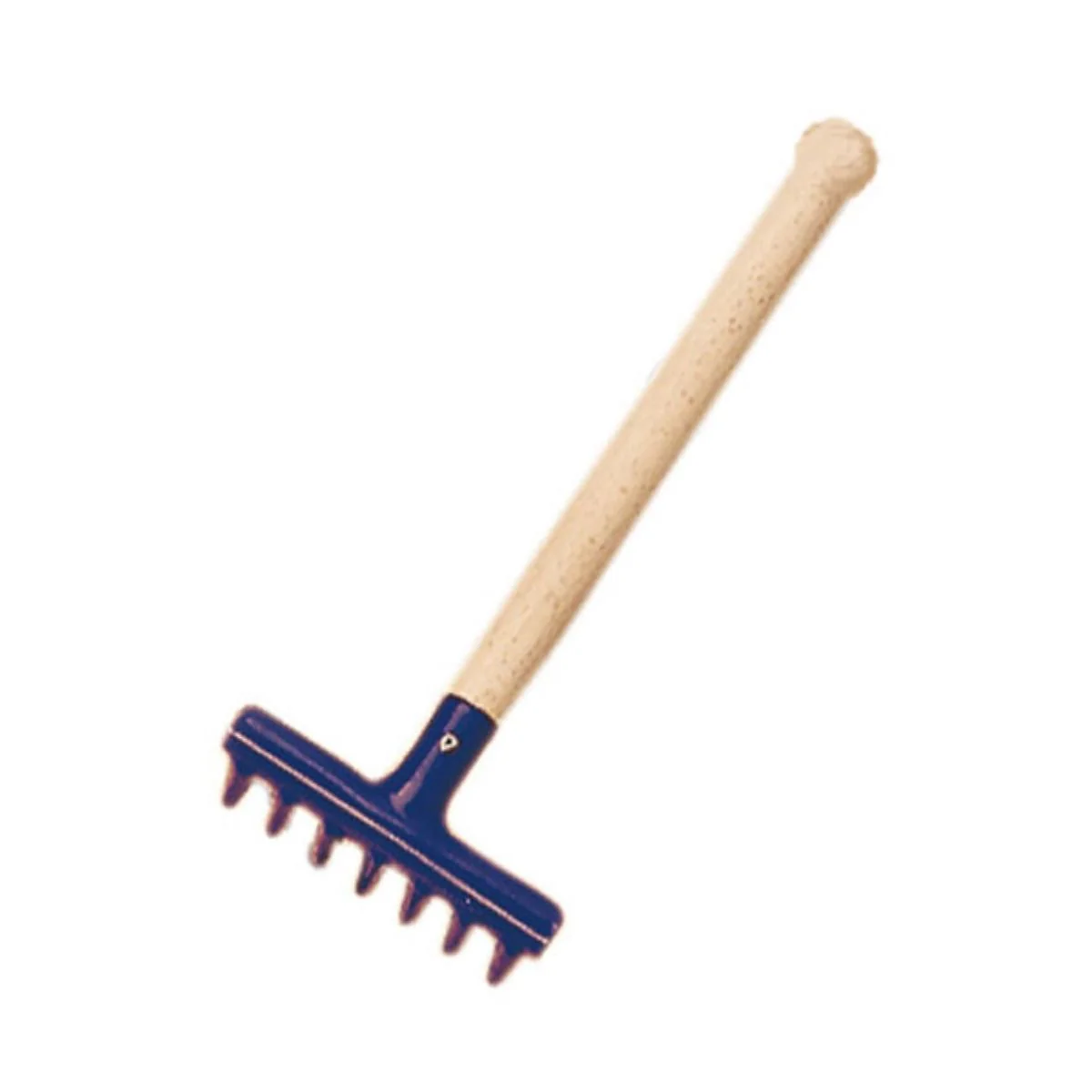 Gluckskafer Metal Rake Short 24cm - Blue