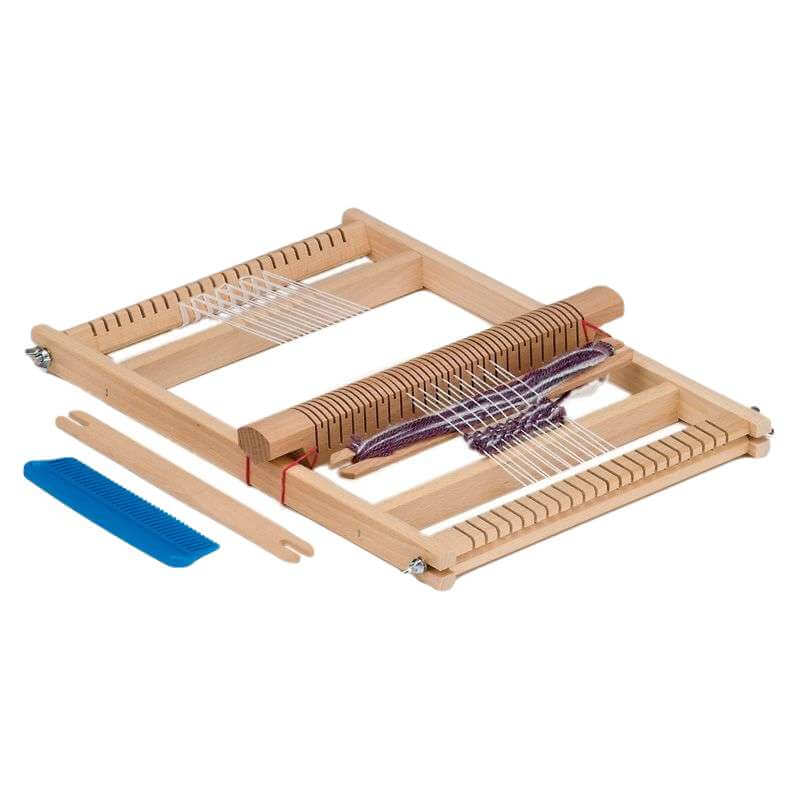 Gluckskafer Wooden Weaving Frame/Loom, Large Weaving Width to 20cm - Retired Product