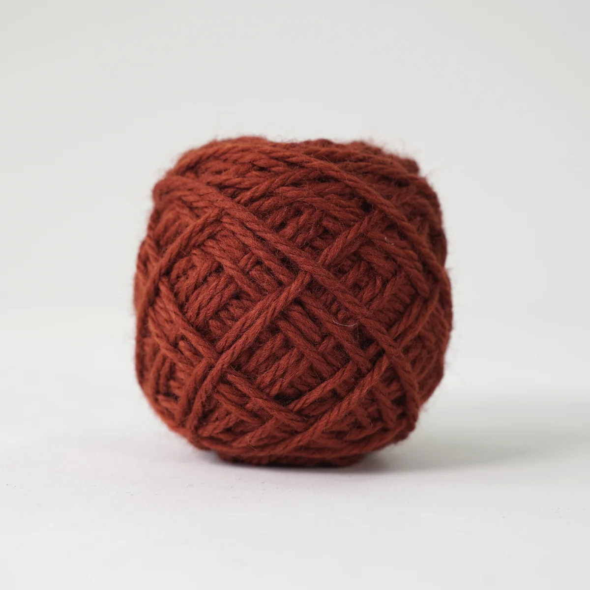 Golden Fleece 100% Australian EcoWool - 50g Ball, 16ply Red Brown