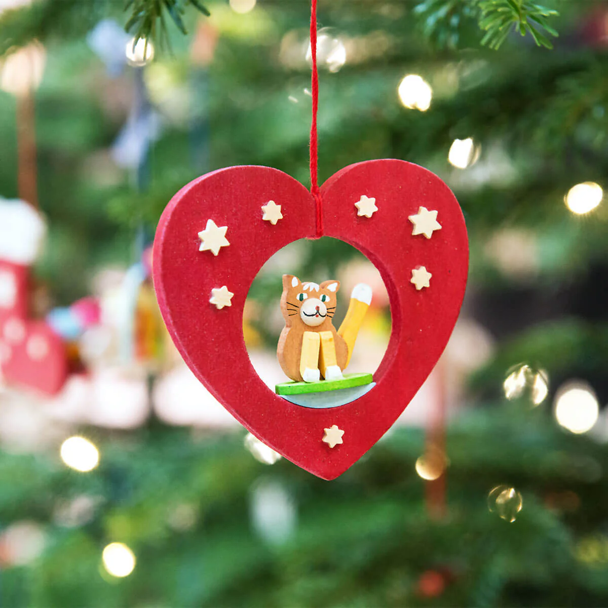 Graupner Christmas Tree Ornament - Heart - Image 2