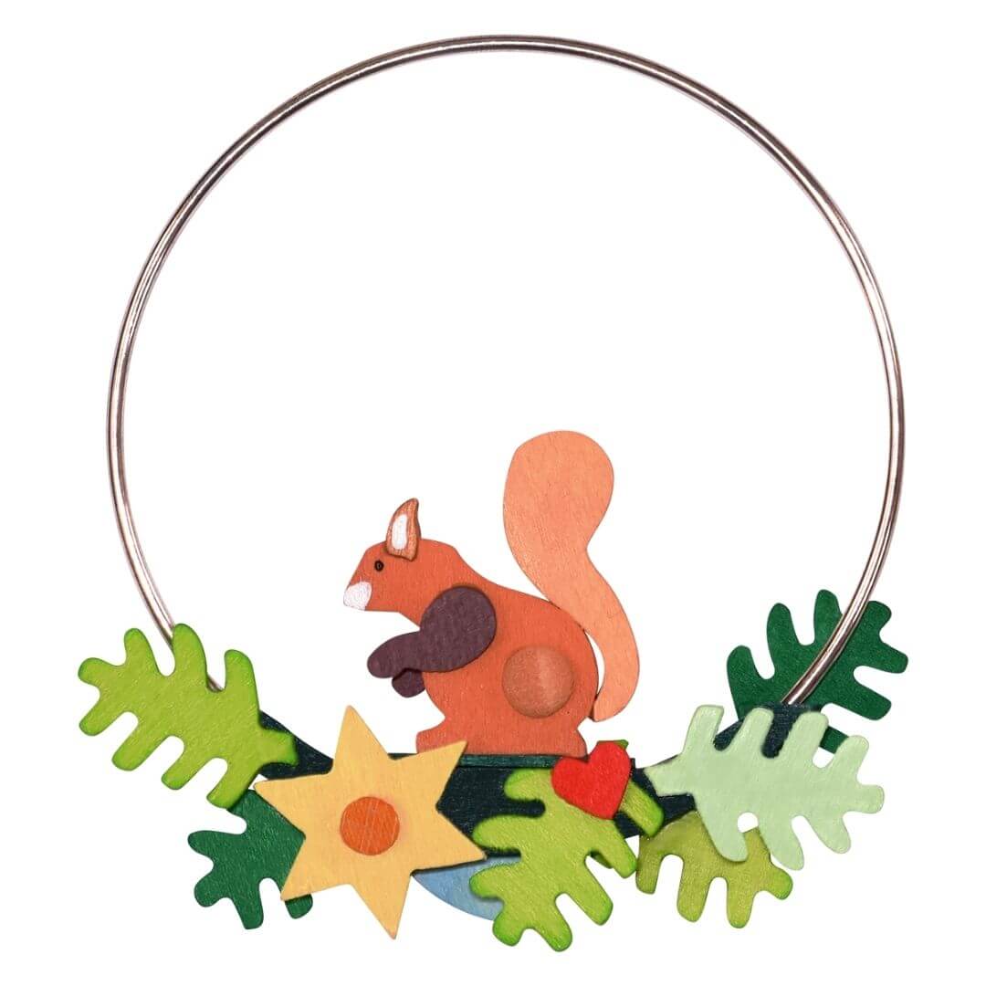 Graupner Christmas Tree Ornament - Ring with Forest Animals - Image 11
