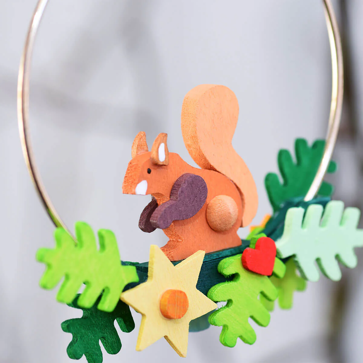 Graupner Christmas Tree Ornament - Ring with Forest Animals - Image 2