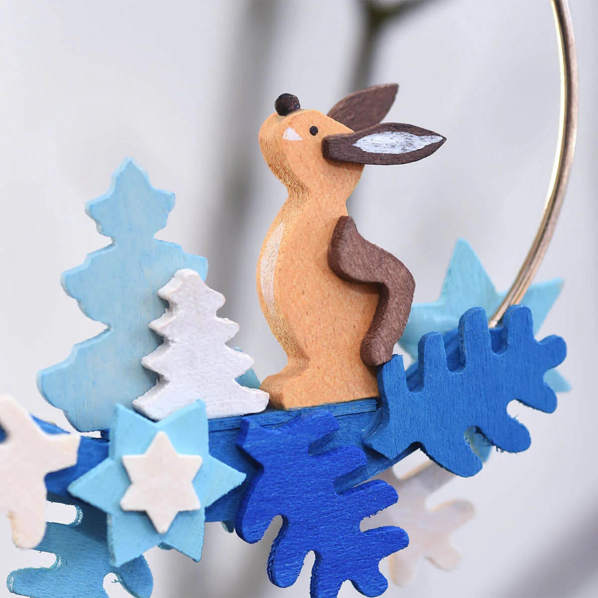 Graupner Christmas Tree Ornament - Ring with Forest Animals - Image 3