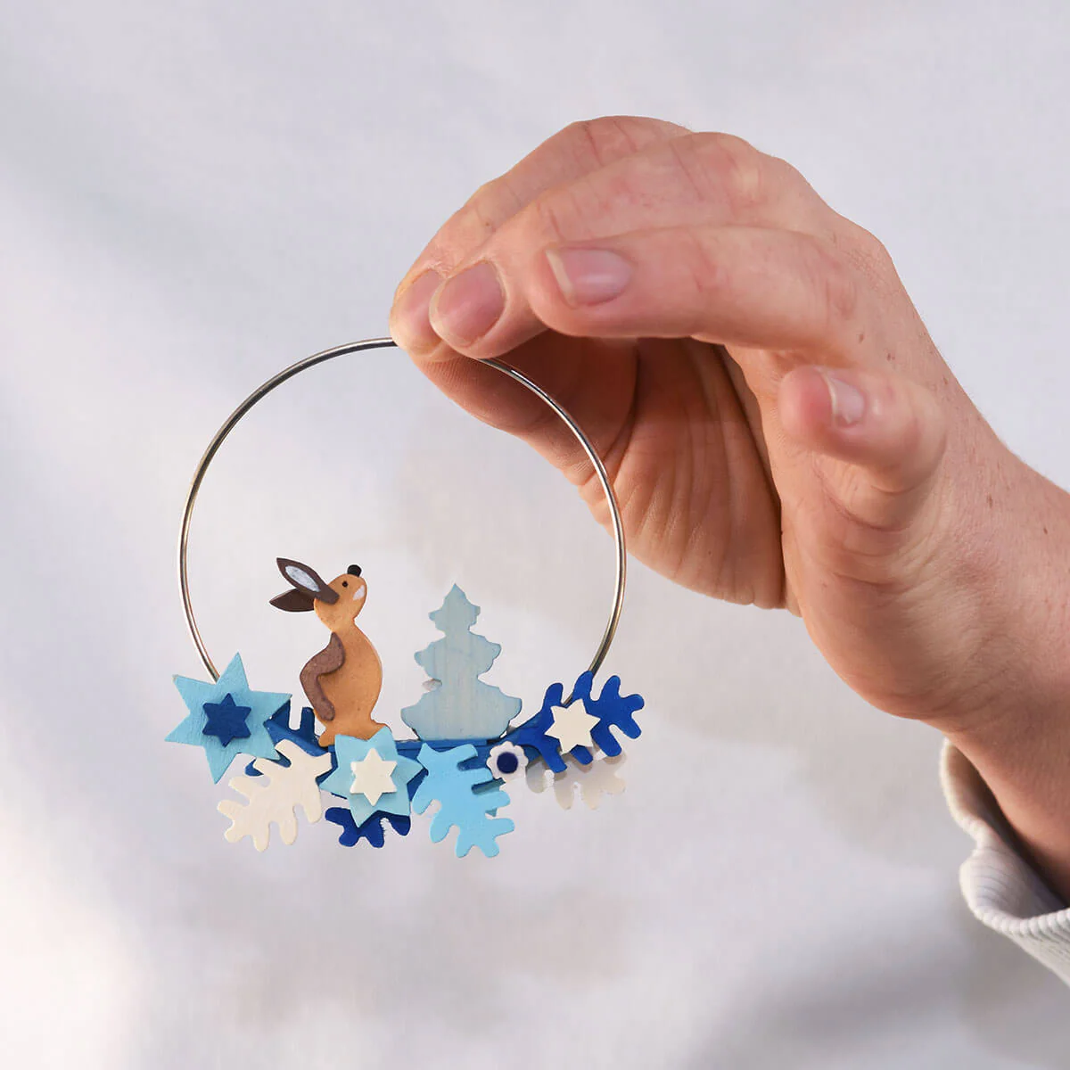 Graupner Christmas Tree Ornament - Ring with Forest Animals - Image 7