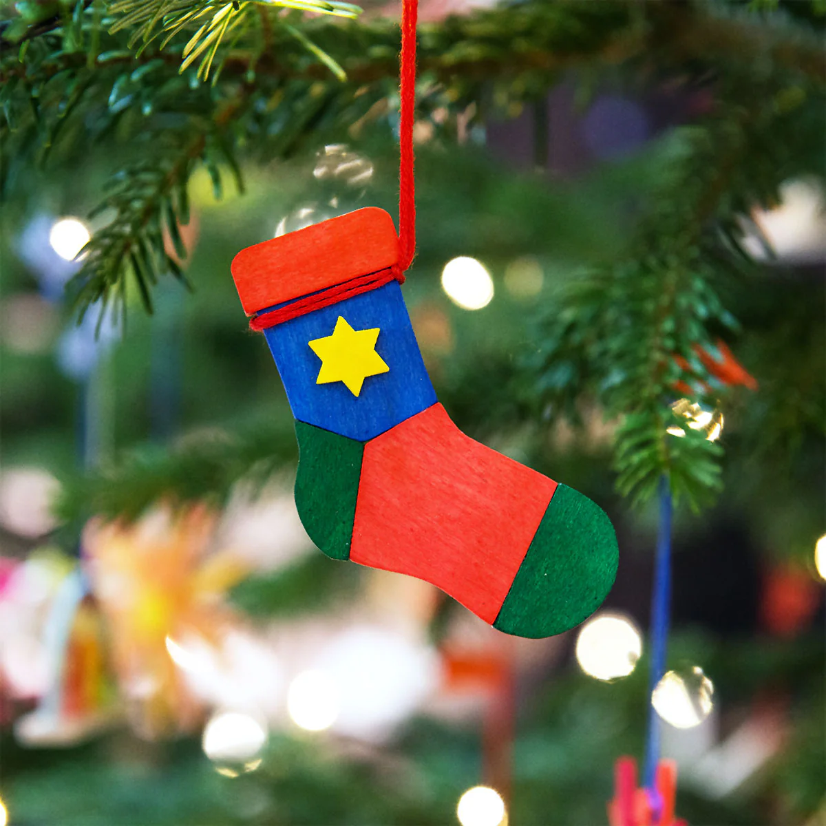 Graupner Christmas Tree Ornament - Stocking - Set of 6 Pieces - Image 2