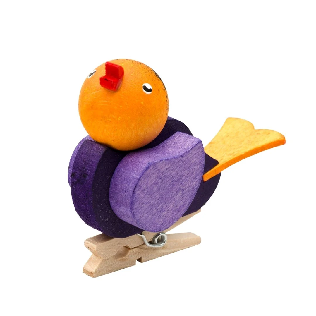 Graupner Ornament - Bird with Clip - Set of 12 Pieces - Image 5