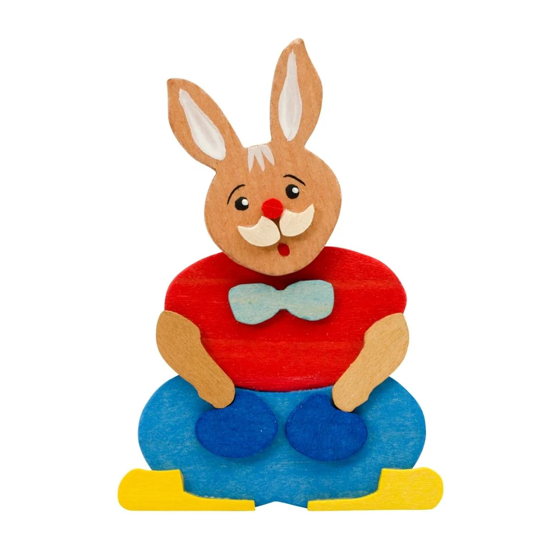 Graupner Ornament - Easter Bunny with Clip - Set of 12 Pieces - Retired Product - Image 5