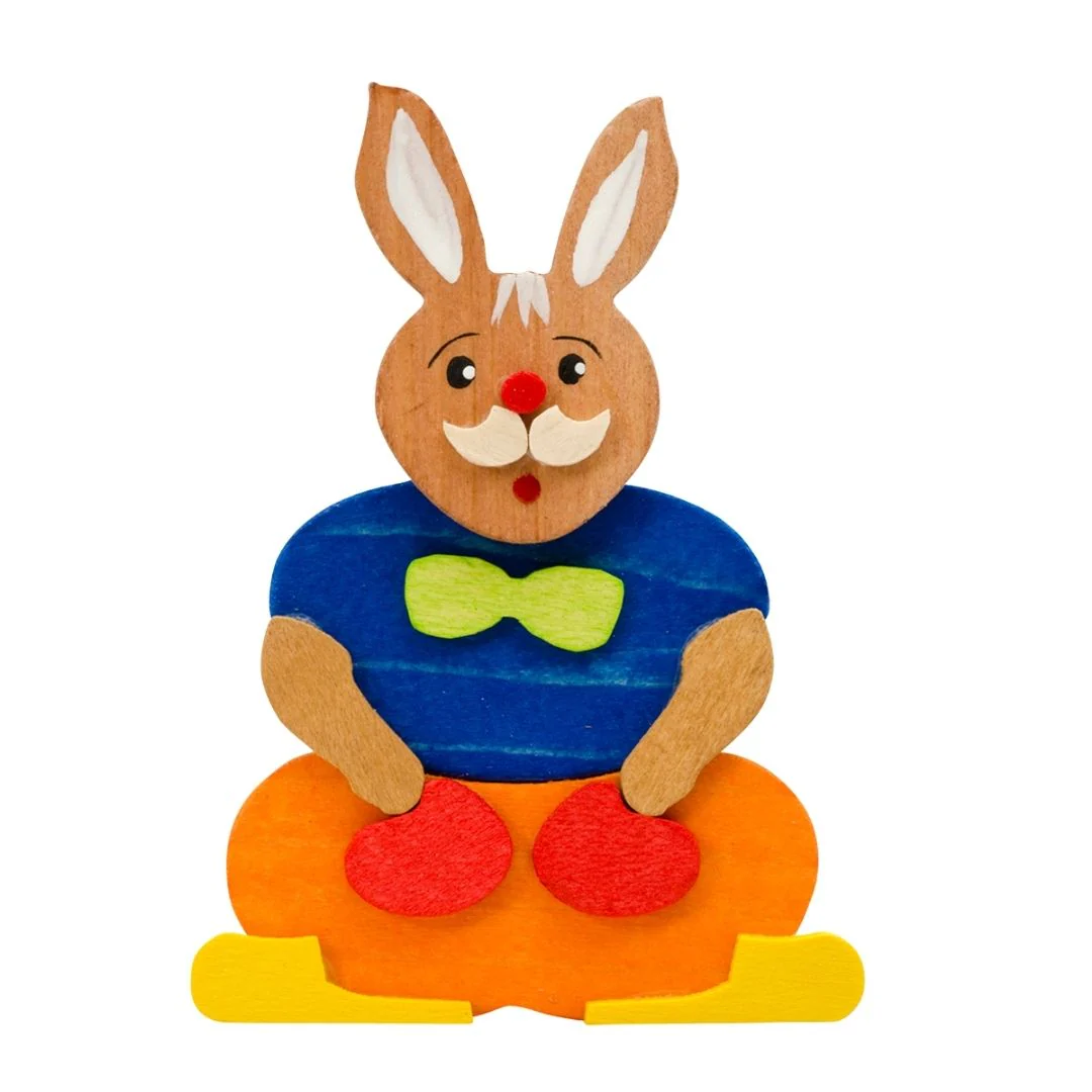 Graupner Ornament - Easter Bunny with Clip - Set of 12 Pieces - Retired Product - Image 7