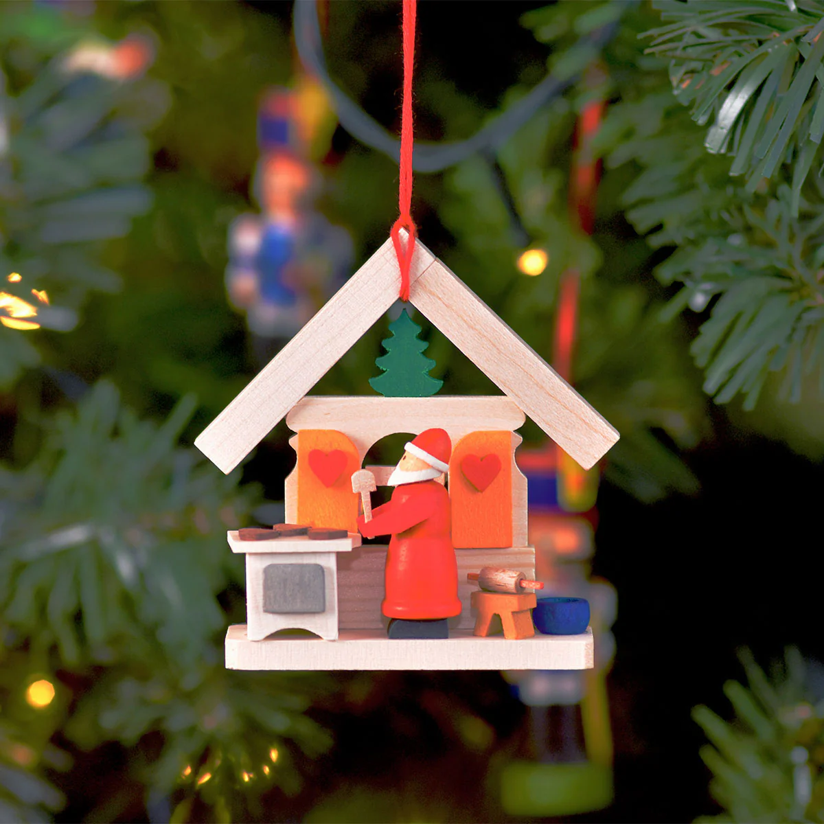 Graupner Christmas Tree Ornament - Santa Claus House - Image 13