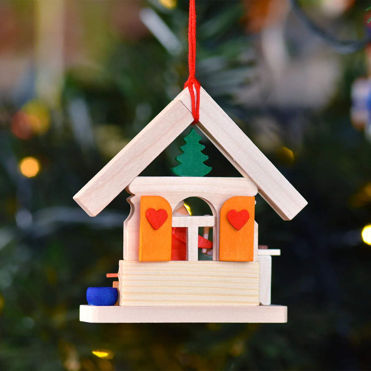 Graupner Christmas Tree Ornament - Santa Claus House - Image 15