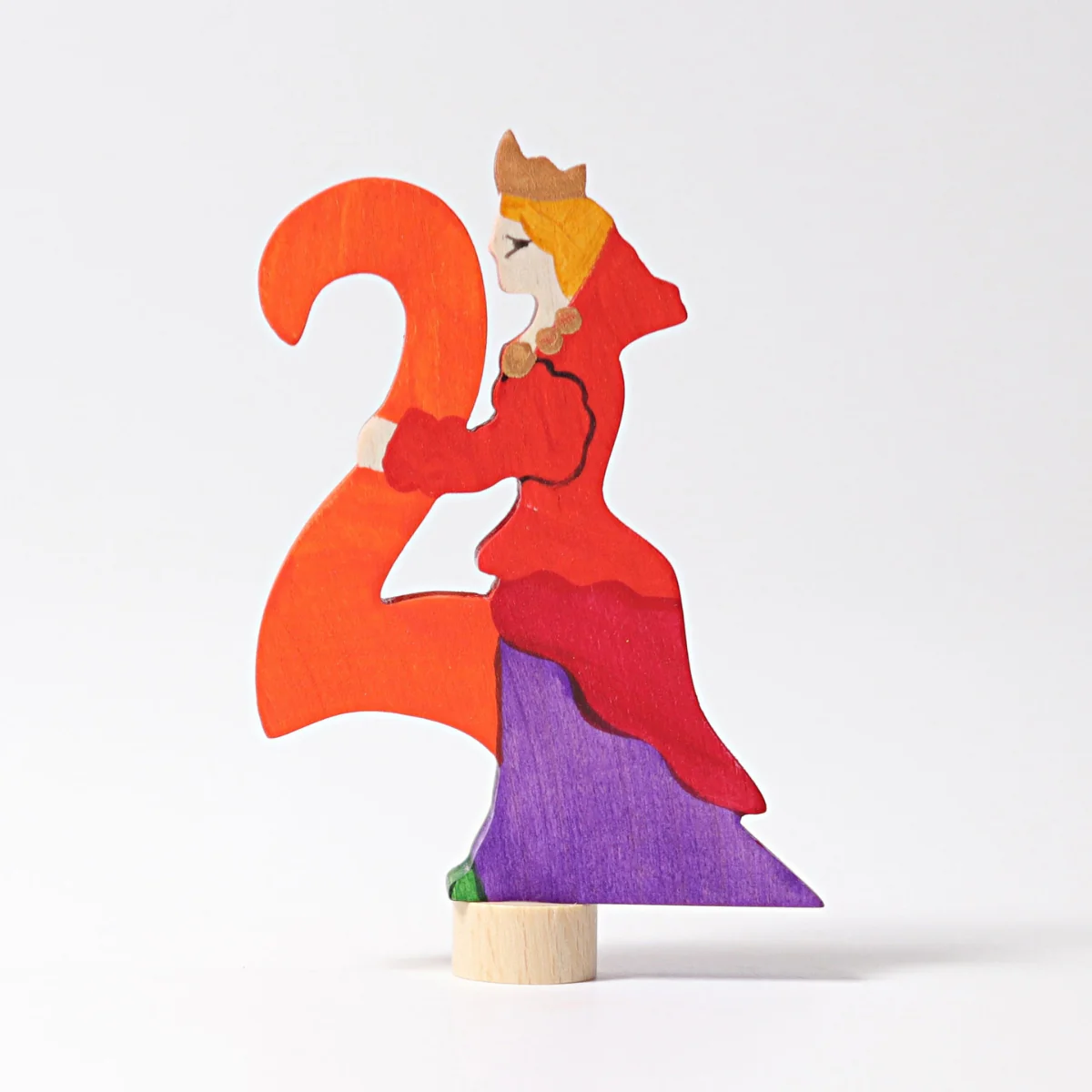 Grimm’s Fairytale Number 2 Queen Candle Holder Decoration