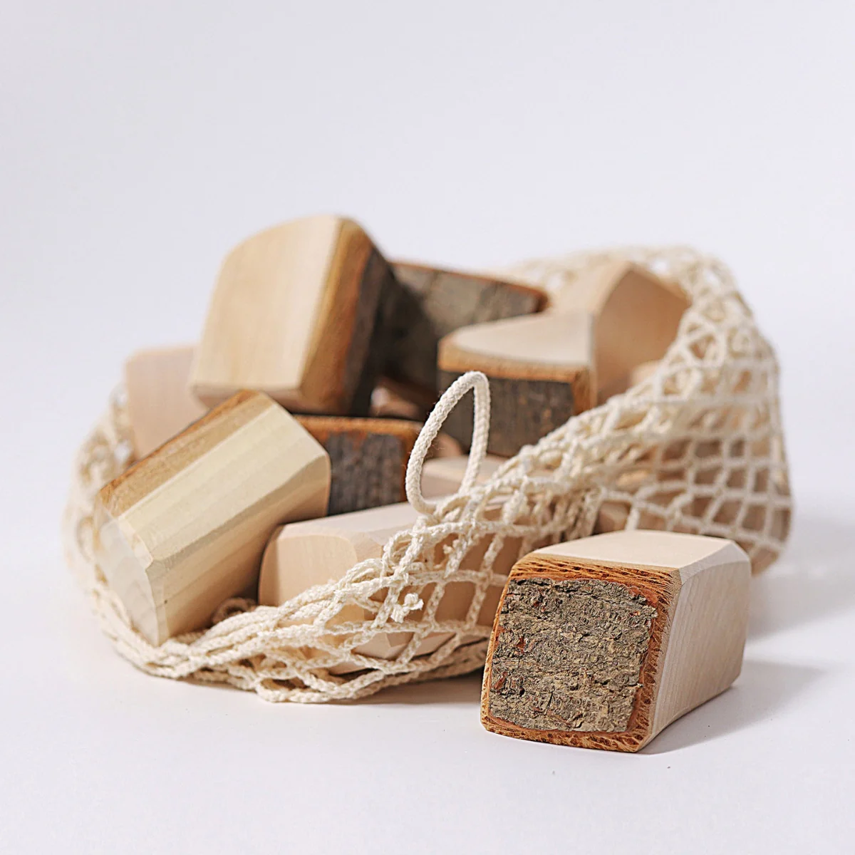 Grimm's 15 Blocks with Bark - Image 6