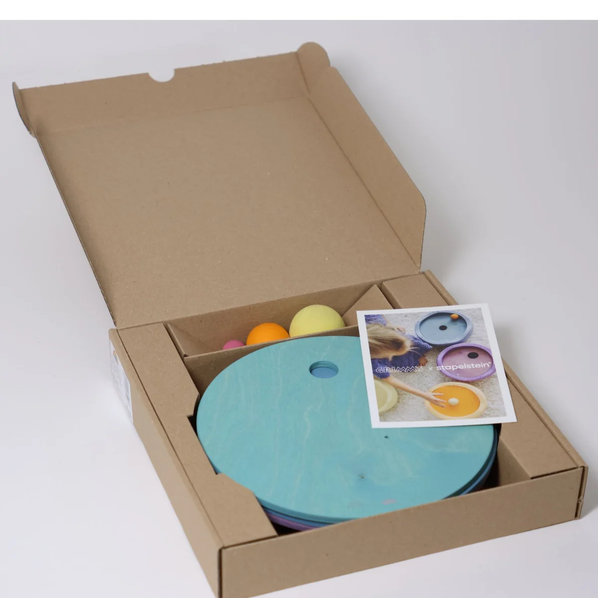 Grimm's Ball and Disc Set for Stapelstein - Cool Pastel - Image 7