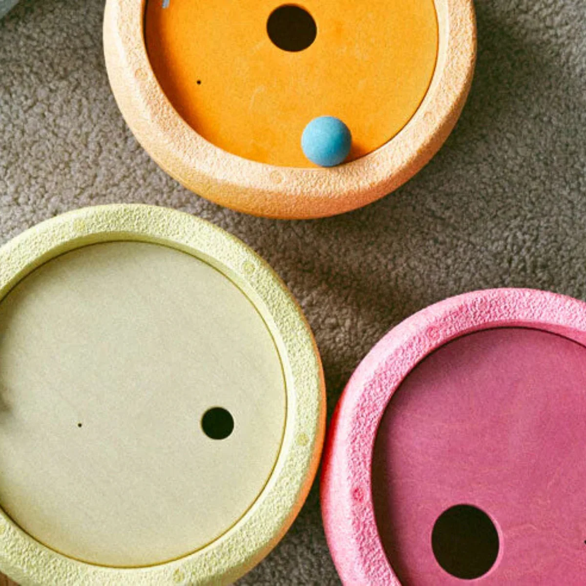 Grimm's Ball and Disc Set for Stapelstein - Warm Pastel - Image 2