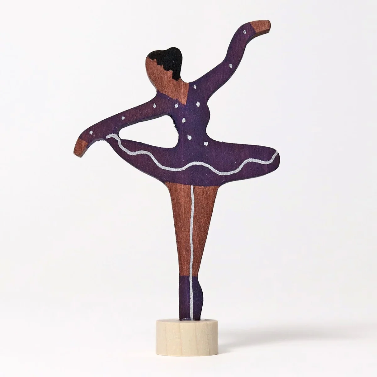 Grimm's Ballerina Lilac Scent Candle Holder Decoration