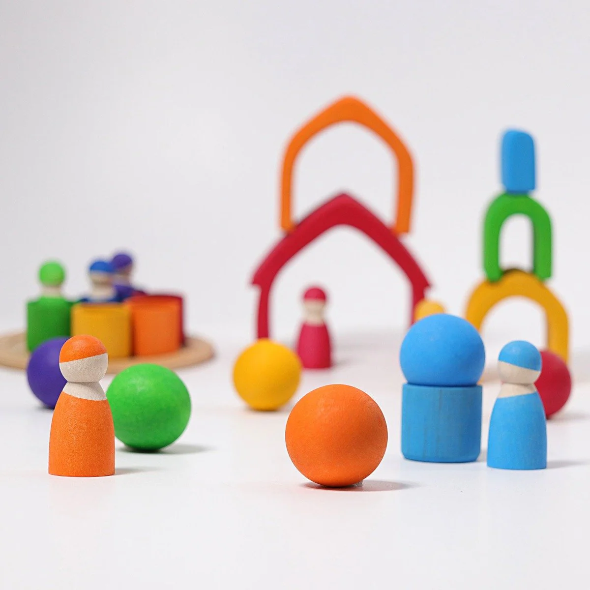 Grimm's Stacking House - Rainbow - Image 3
