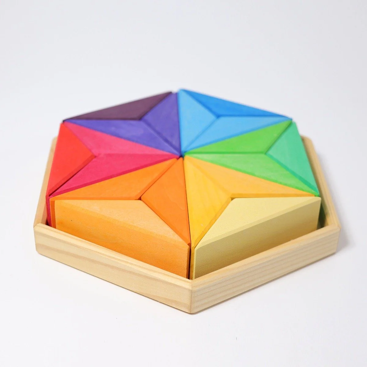 Grimm's Puzzle Complementary Colour Star - Image 2