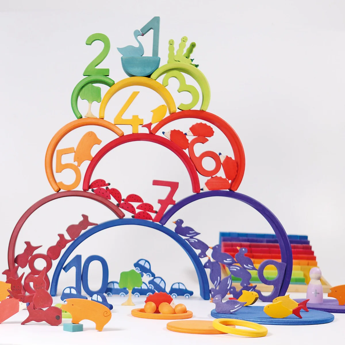 Grimm's Rainbow Counting Large 10 Pieces (2021) - Image 3