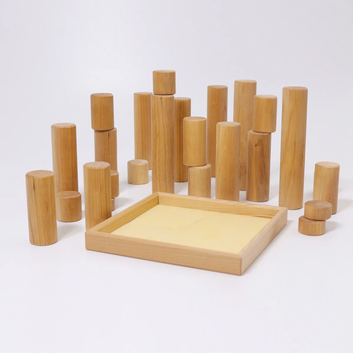 Grimm's Building Rollers Natural Large (2020) - Retired Product - Image 6