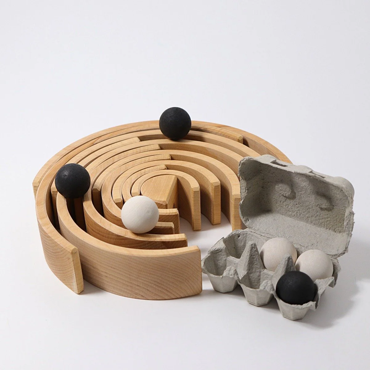Grimm's Rainbow Natural Tunnel Large 12 Pieces - Image 5