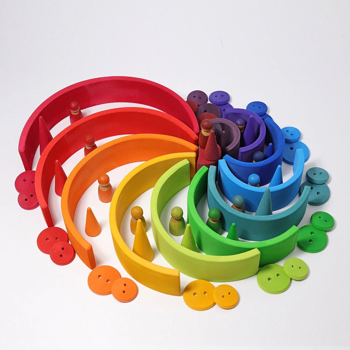 Grimm's Rainbow Large 12 Pieces - Image 4