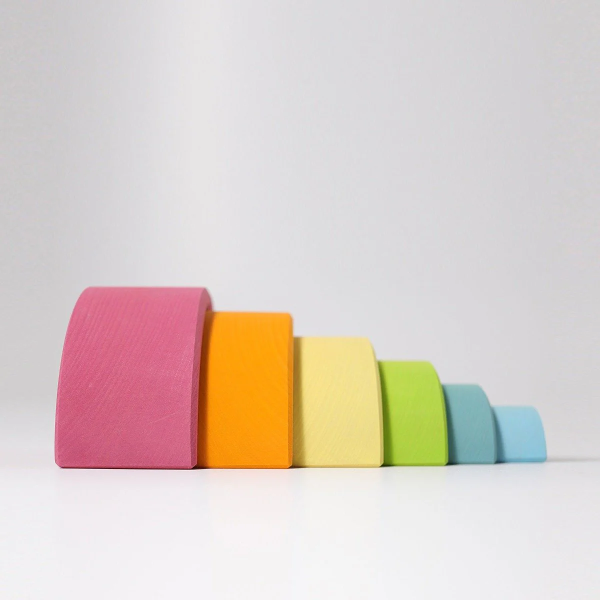 Grimm's Rainbow Pastel Medium 6 Pieces - Image 11