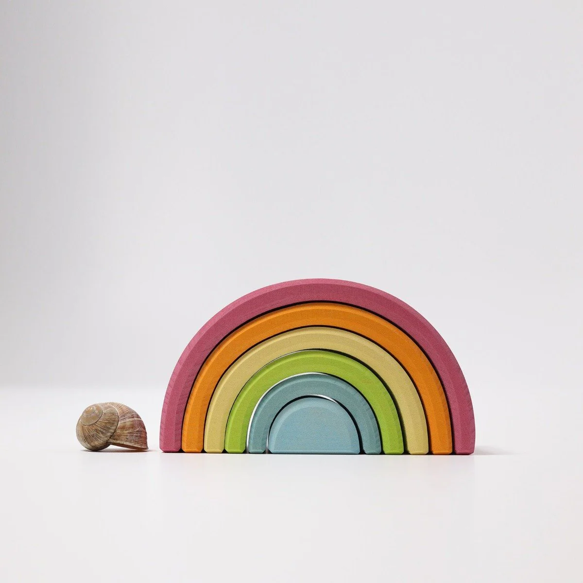 Grimm's Rainbow Pastel Medium 6 Pieces - Image 12
