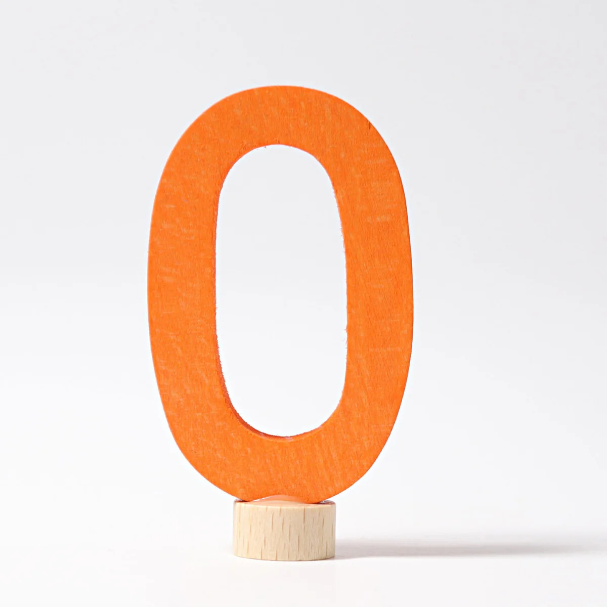 Grimm's Number 0 Candle Holder Decoration