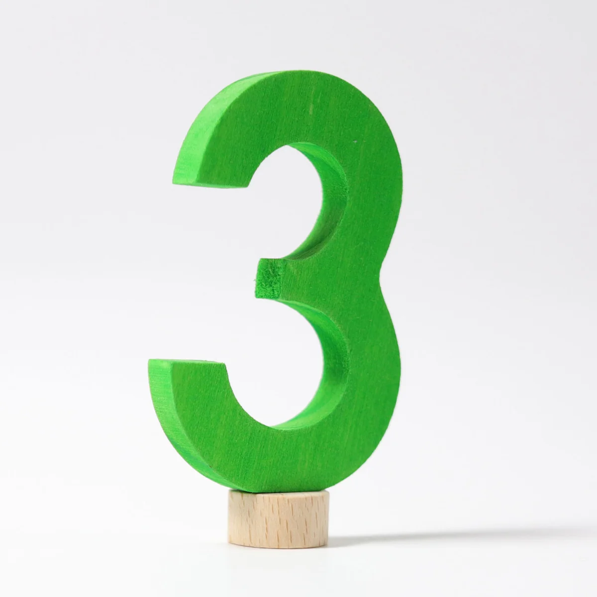 Grimm's Number 3 Candle Holder Decoration - Image 2