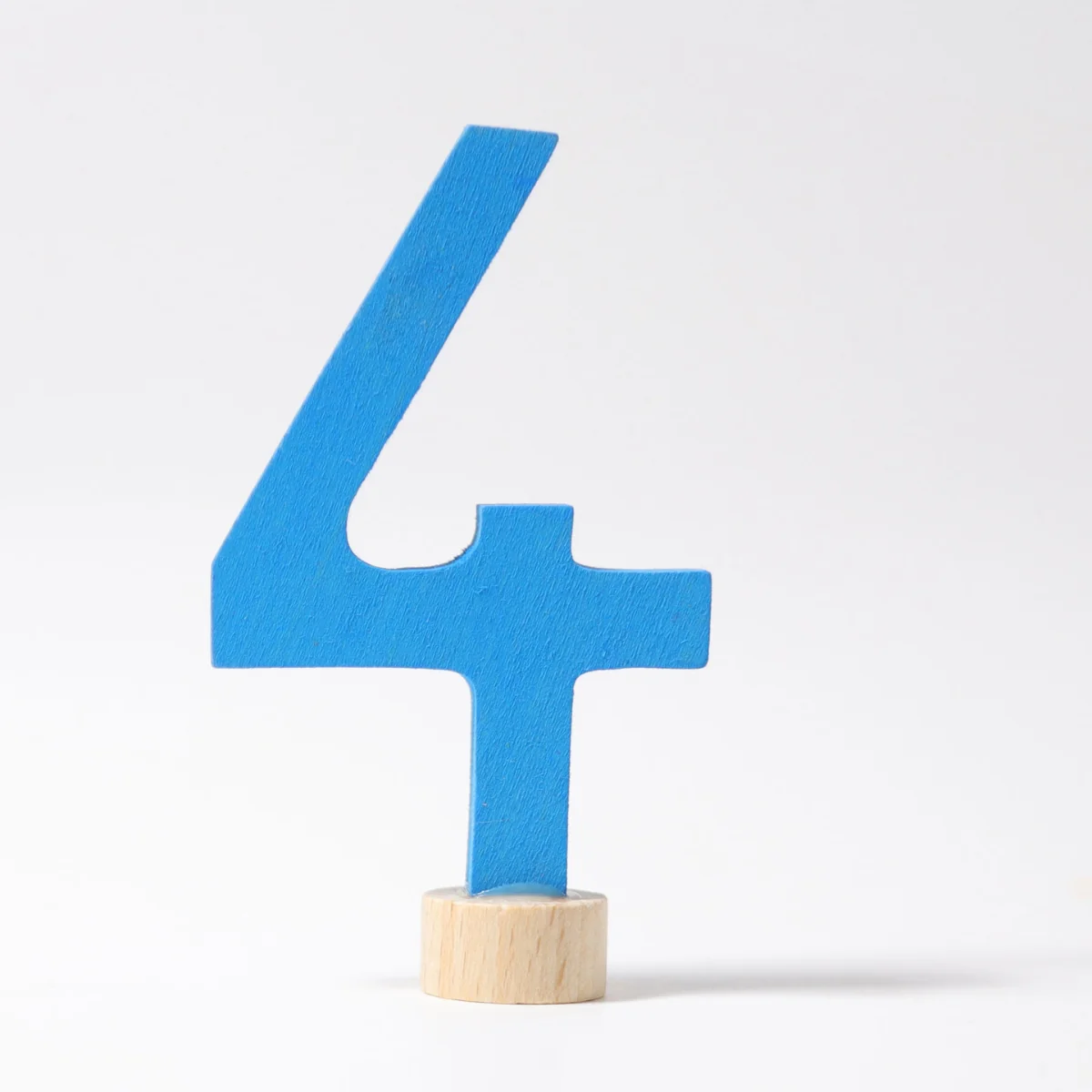 Grimm's Number 4 Candle Holder Decoration