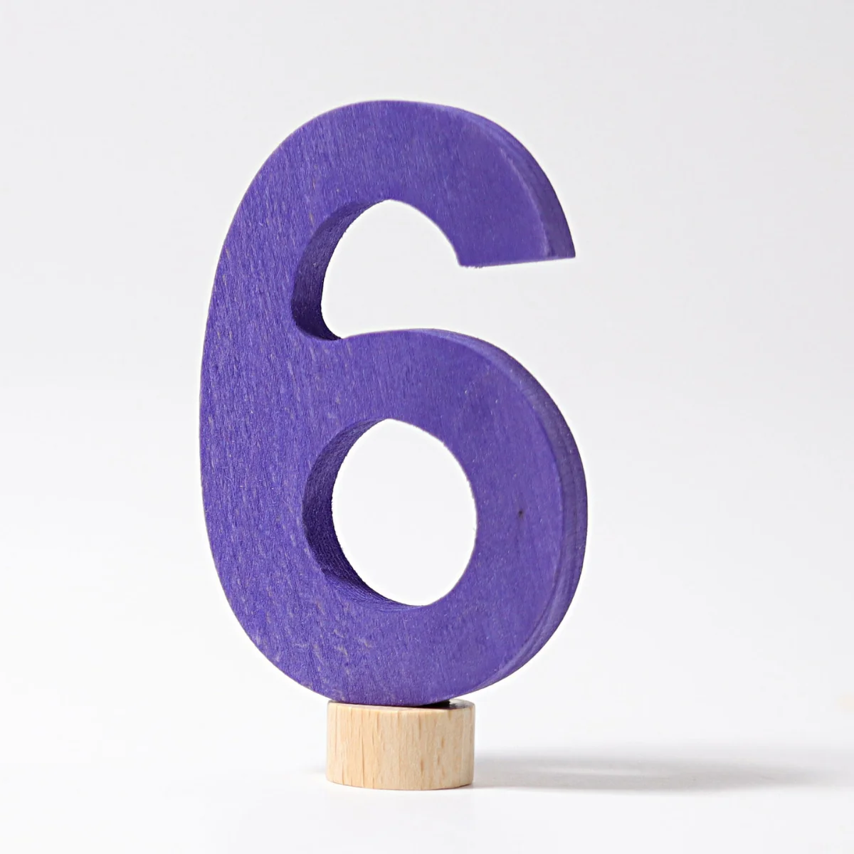 Grimm's Number 6 Candle Holder Decoration - Image 2