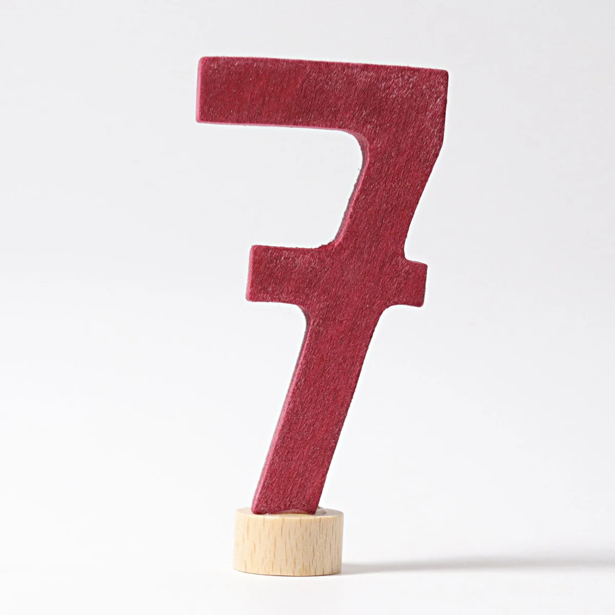 Grimm's Number 7 Candle Holder Decoration