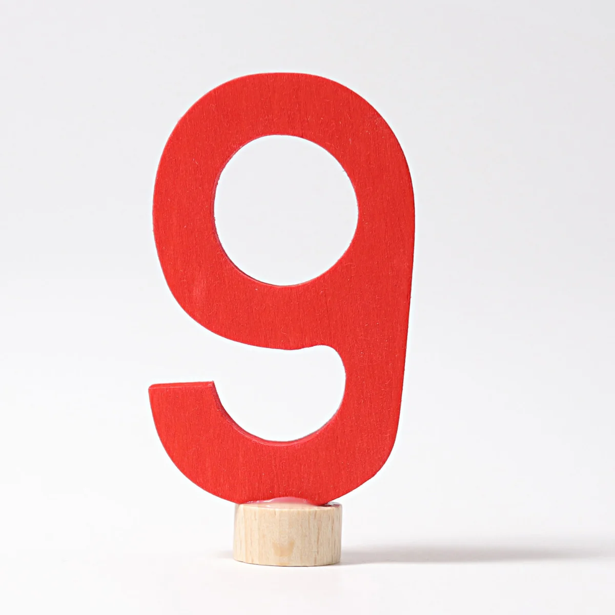 Grimm's Number 9 Candle Holder Decoration