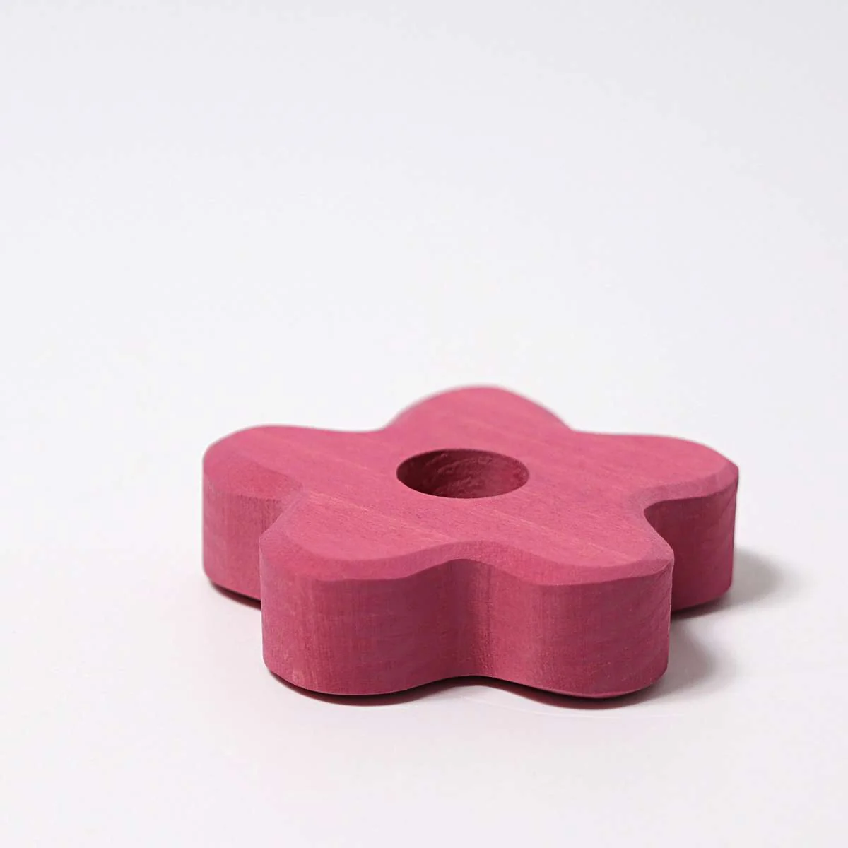 Grimm's Pink Flower Candle Holder - Image 3