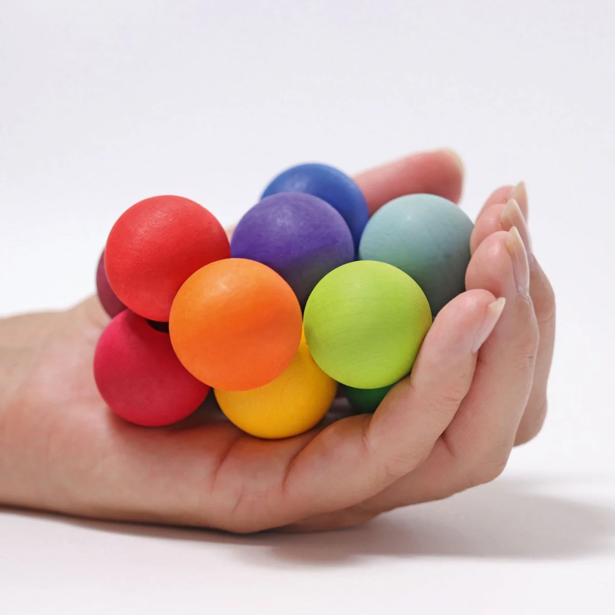 Grimm's Grasping Toy - Beads Rainbow - Image 4