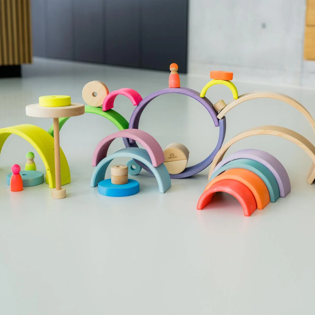 Grimm's Rainbow Neon Green 10 Pieces (2023) - Image 15