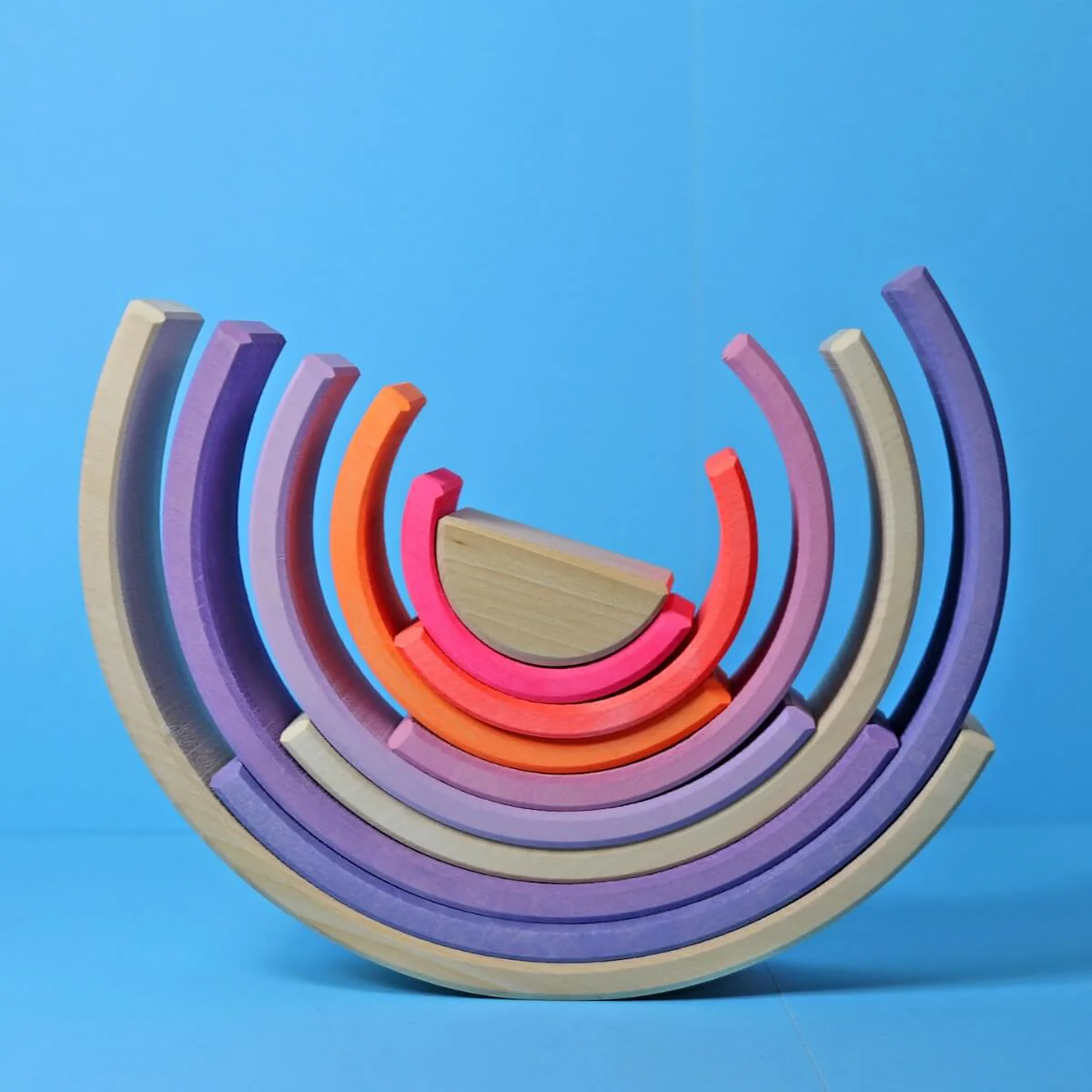 Grimm's Rainbow Neon Pink 10 Pieces (2023) - Image 2