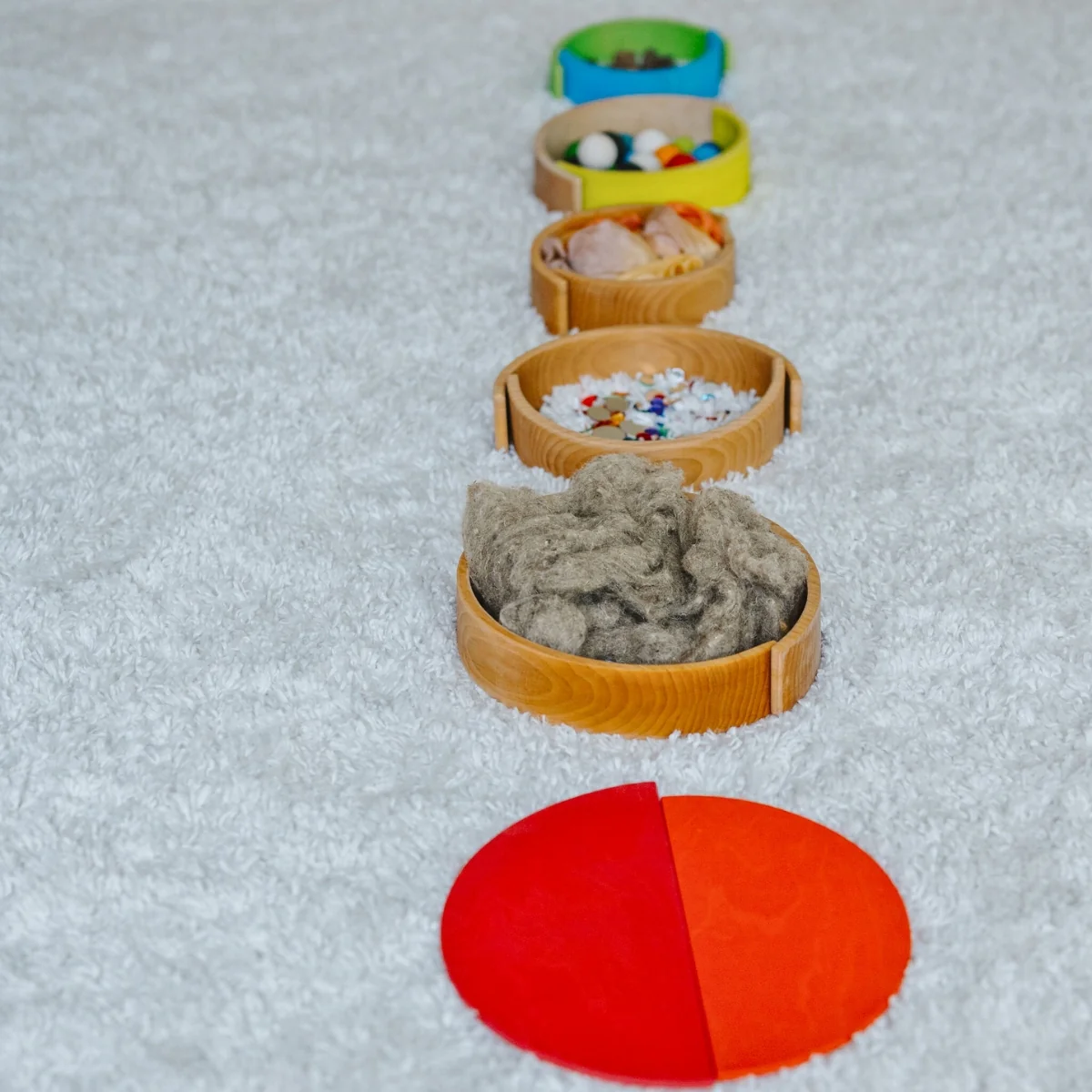 Grimm's Rainbow Natural Tunnel Large 12 Pieces - Image 9
