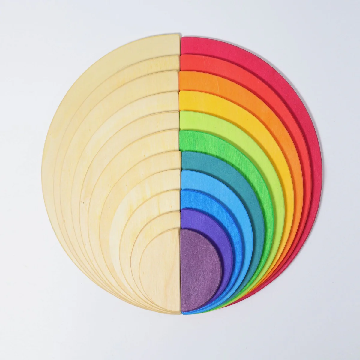 Grimm's Semi Circles Rainbow 11 Pieces - Image 8