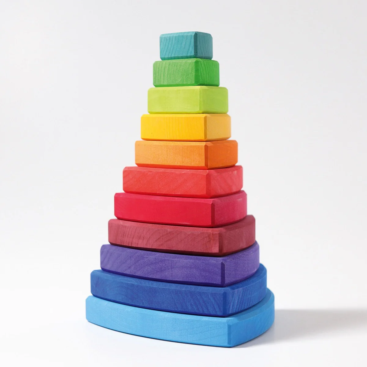 Grimm's Stacking Tower Triangle - Rainbow