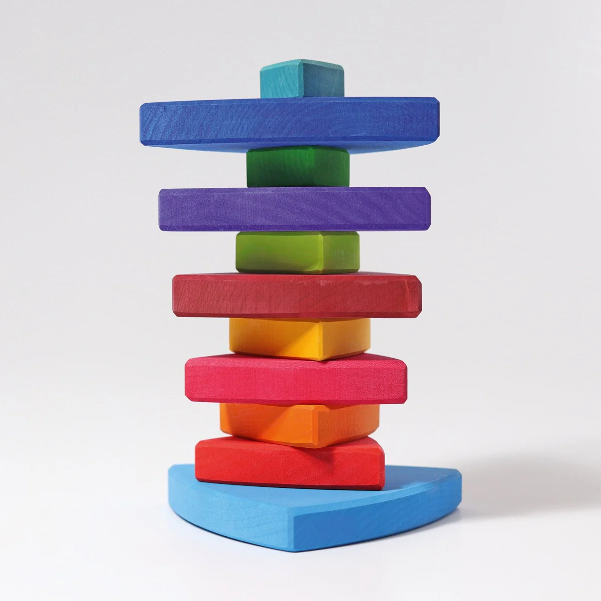 Grimm's Stacking Tower Triangle - Rainbow - Image 7