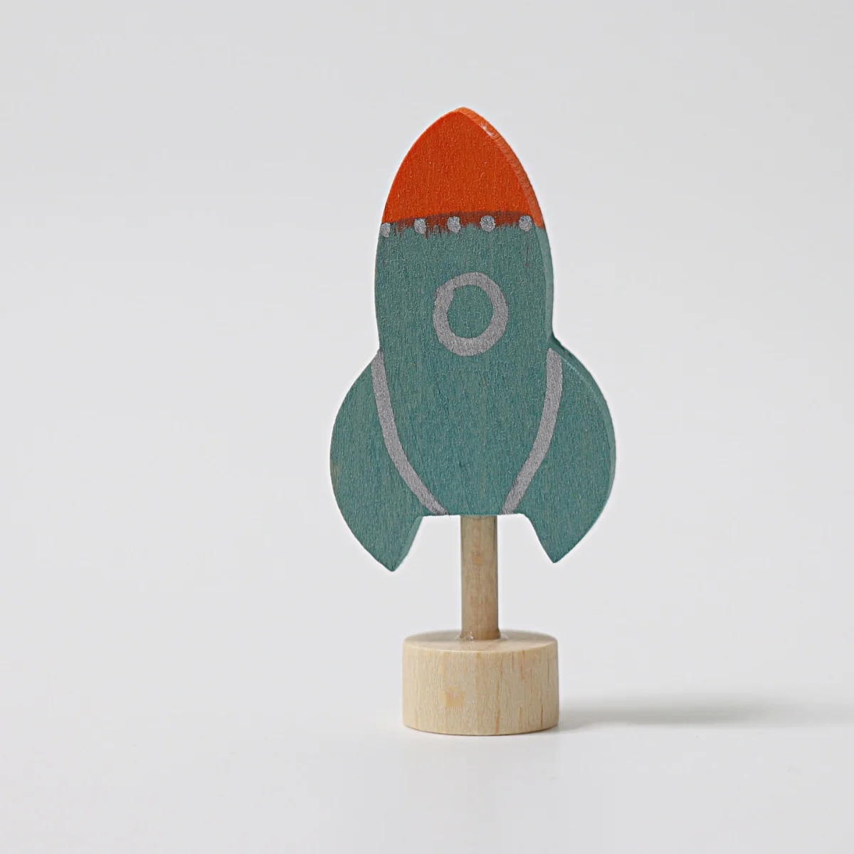 Grimm's Rocket Candle Holder Decoration