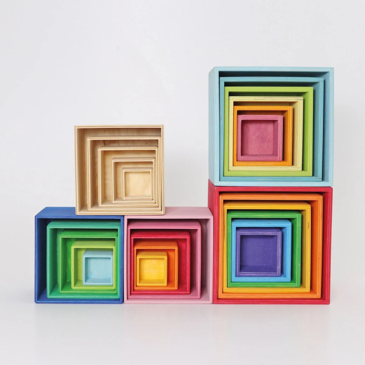 Grimm's Stacking Boxes Small - Ocean - Retired Product - Image 2