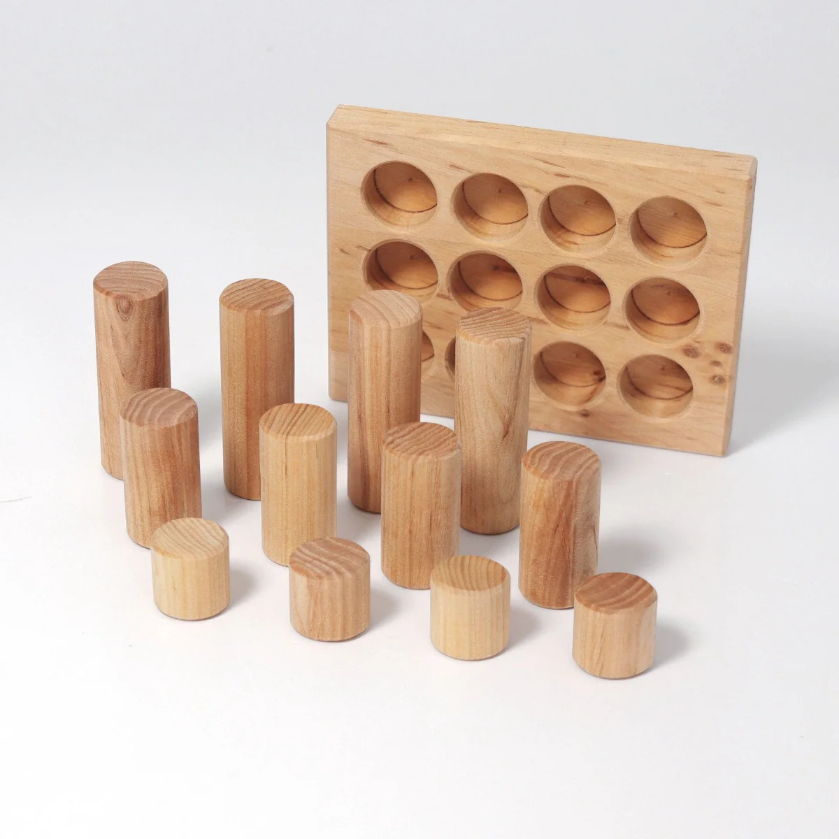 Grimm's Rollers Stacking Game Natural Small (2020) - Retired Product - Image 4