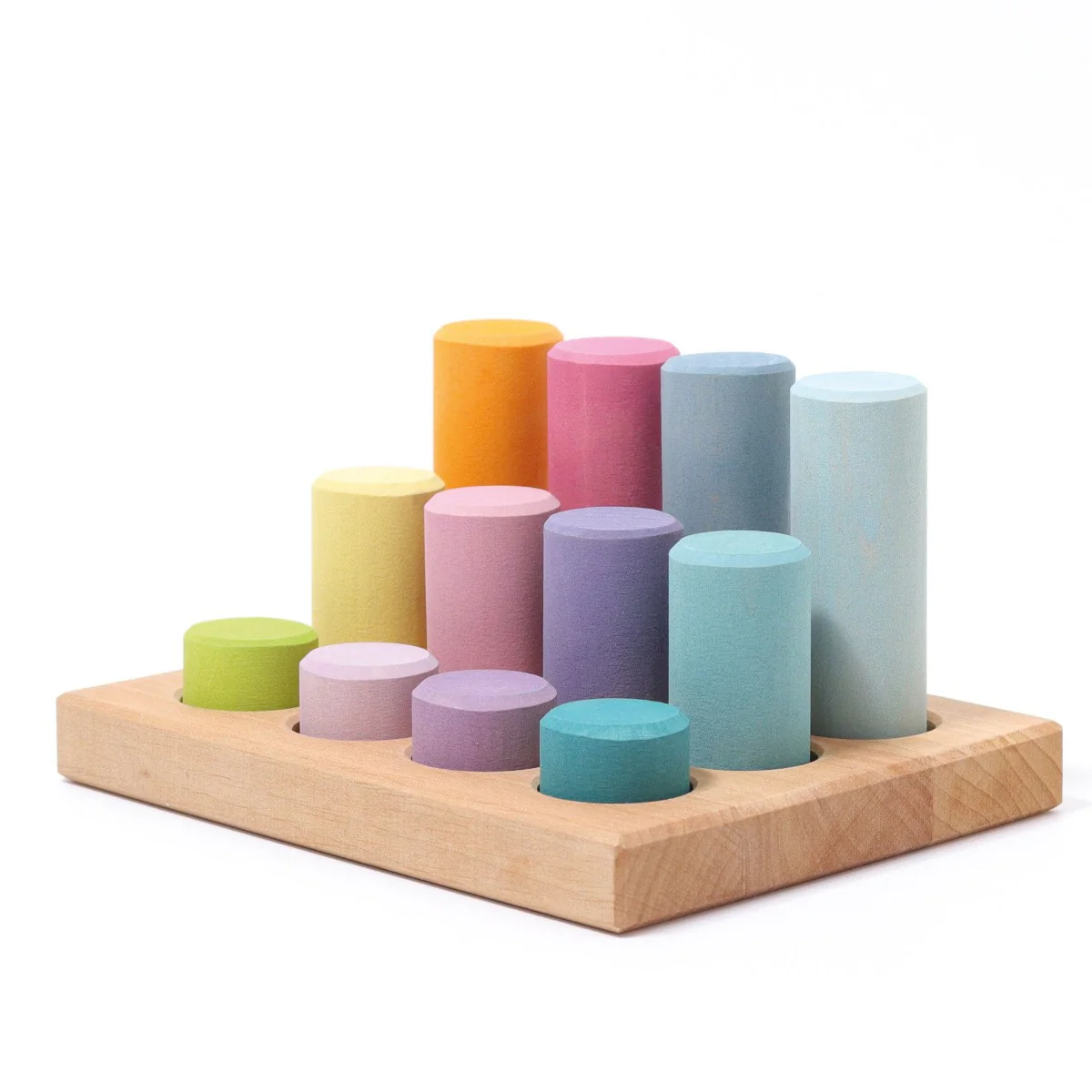 Grimm's Rollers Stacking Game Pastel Small (2020)