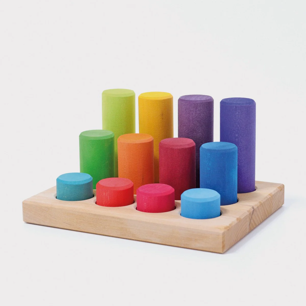 Grimm's Rollers Stacking Game Rainbow Small (2020)