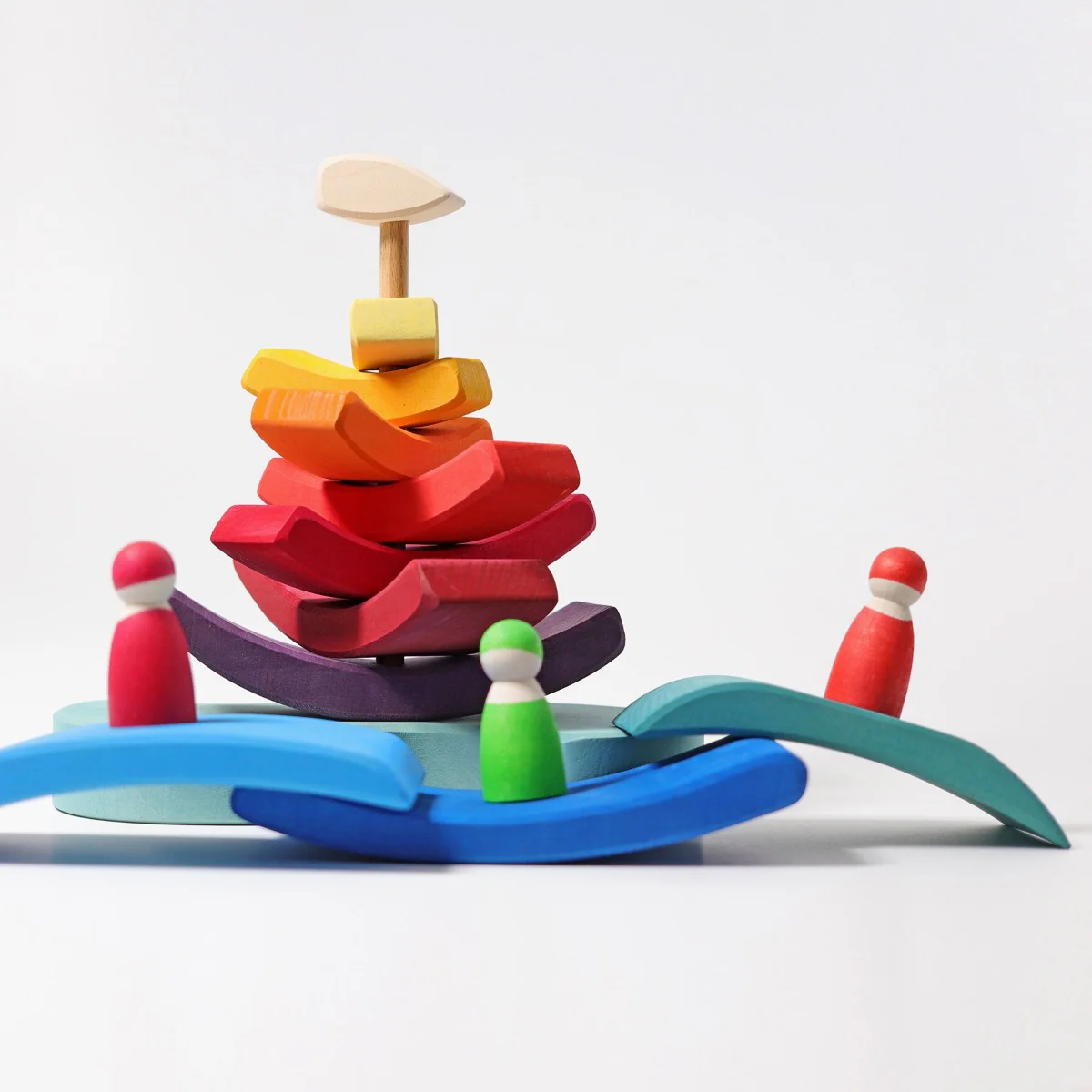 Grimm's Stacking Tower - Boat - Image 9