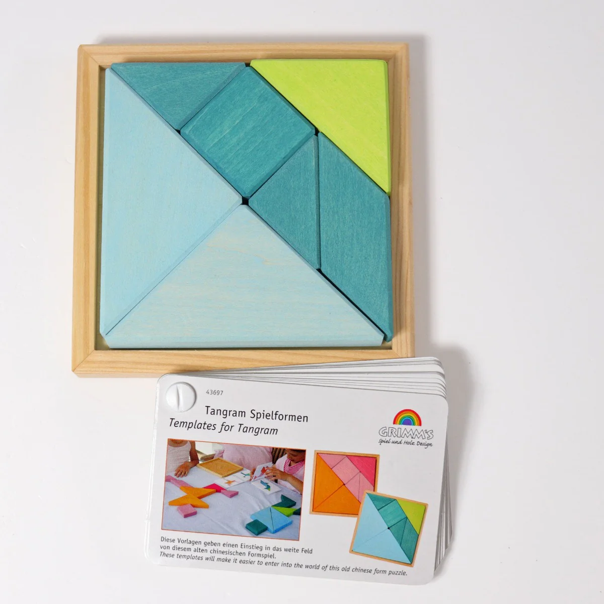 Grimm's Tangram - Turquoise